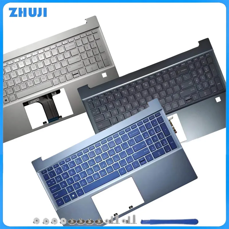 New For HP Pavilion 15-EG 15-EH 15Z-EH TPN-Q245 TPN-Q246 Palmrest with Keyboard fingerprint/with backlit M08910-001 M76638-001
New For HP Pavilion 15-EG 15-EH 15Z-EH TPN-Q245 TPN-Q246 Palmrest with Keyboard fingerprint/with backlit M08910-001 M76638-001