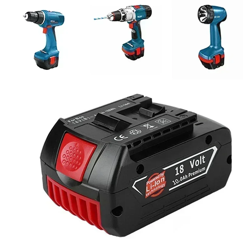 NEW For BOSCH Authentic 18V 10Ah LITHIUM-ION BATTERY GBA 18V 10Ah 18V Professional GBA GSR GSB BAT618 BAT609 w/Fuel Guage
NEW For BOSCH Authentic 18V 10Ah LITHIUM-ION BATTERY GBA 18V 10Ah 18V Professional GBA GSR GSB BAT618 BAT609 w/Fuel Guage