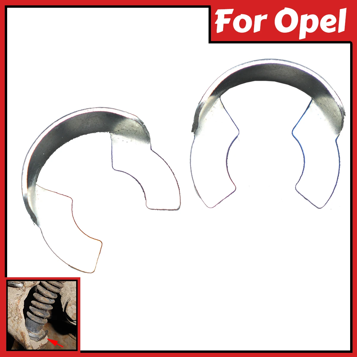 2X For Opel Corsa A B C Kadett E T85 Tigra Parking Brake Cable Handbrake Lock Washer Holding Bracket Clamp Clip Stop-Ring Rivet
2X For Opel Corsa A B C Kadett E T85 Tigra Parking Brake Cable Handbrake Lock Washer Holding Bracket Clamp Clip Stop-Ring Rivet