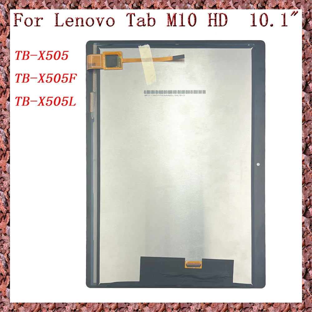 ЖК-дисплей AAA 10,1 дюйма для Lenovo Tab M10 HD TB-X505 TB-X505F TB-X505L X505, ЖК-дисплей с цифровым преобразователем сенсорного экрана в сборе
ЖК-дисплей AAA 10,1 дюйма для Lenovo Tab M10 HD TB-X505 TB-X505F TB-X505L X505, ЖК-дисплей с цифровым преобразователем сенсорного экрана в сборе