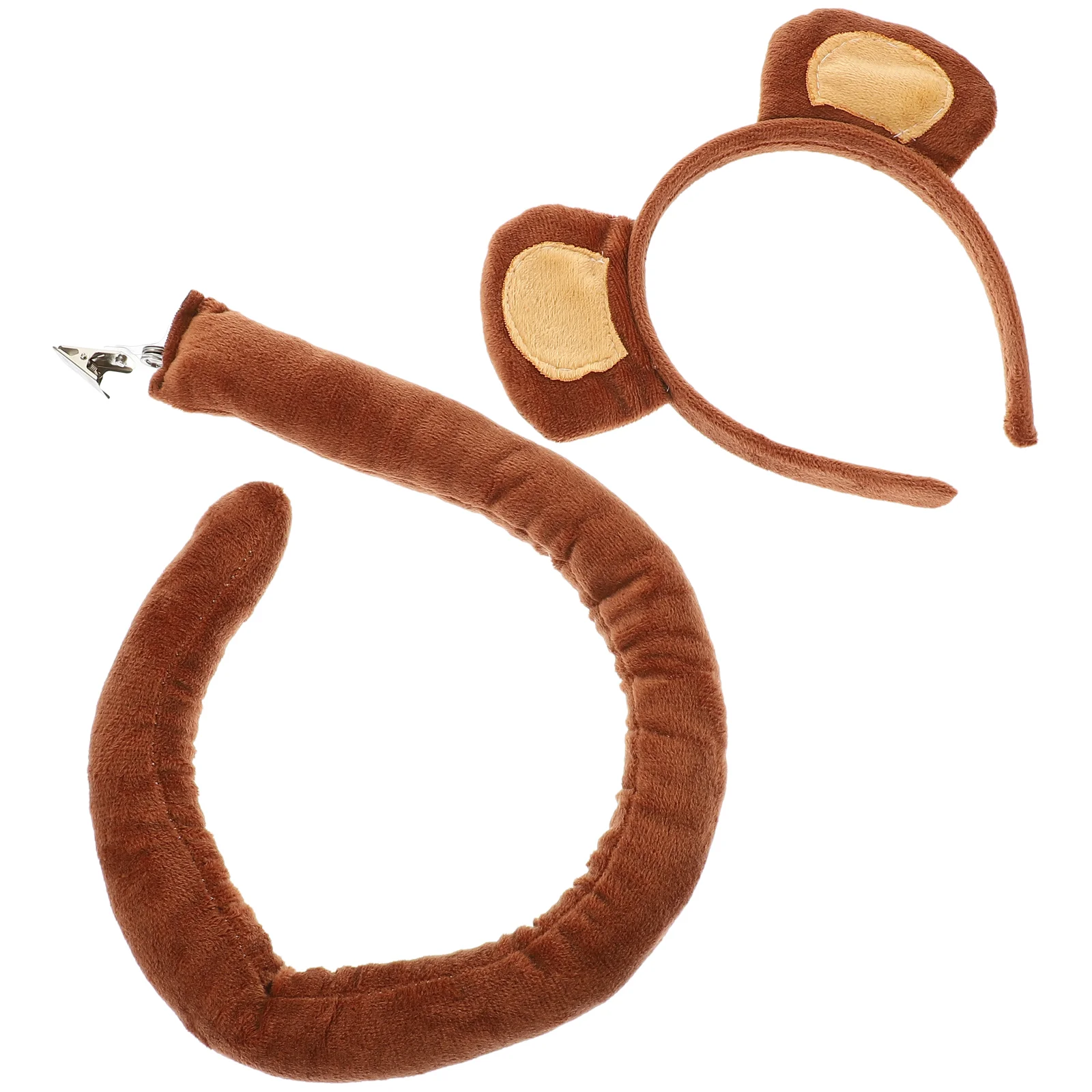 Monkey Headband Set Accessories Animal Decoration Children's Performance Dress up Tail Detachable (clip Version) Ear Clothing
Monkey Headband Set Accessories Animal Decoration Children's Performance Dress up Tail Detachable (clip Version) Ear Clothing