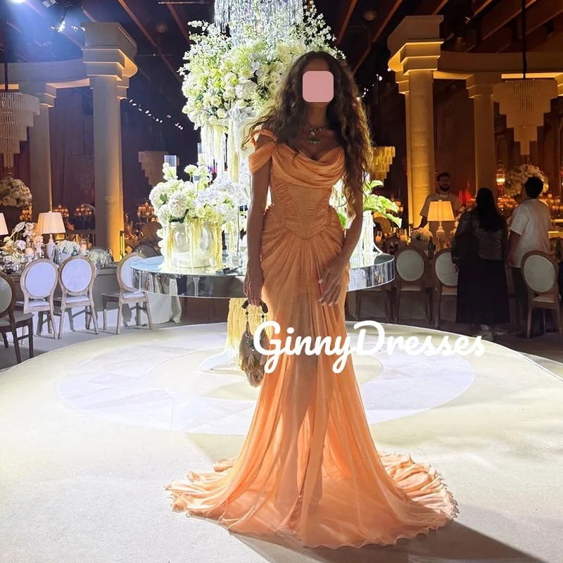 Wedding Party Dress Customize Mermaid Off-The-Shoulder Formal Occasion Dresses Floor-Length Party Dresses Ruffle Evening Dresses
Wedding Party Dress Customize Mermaid Off-The-Shoulder Formal Occasion Dresses Floor-Length Party Dresses Ruffle Evening Dresses