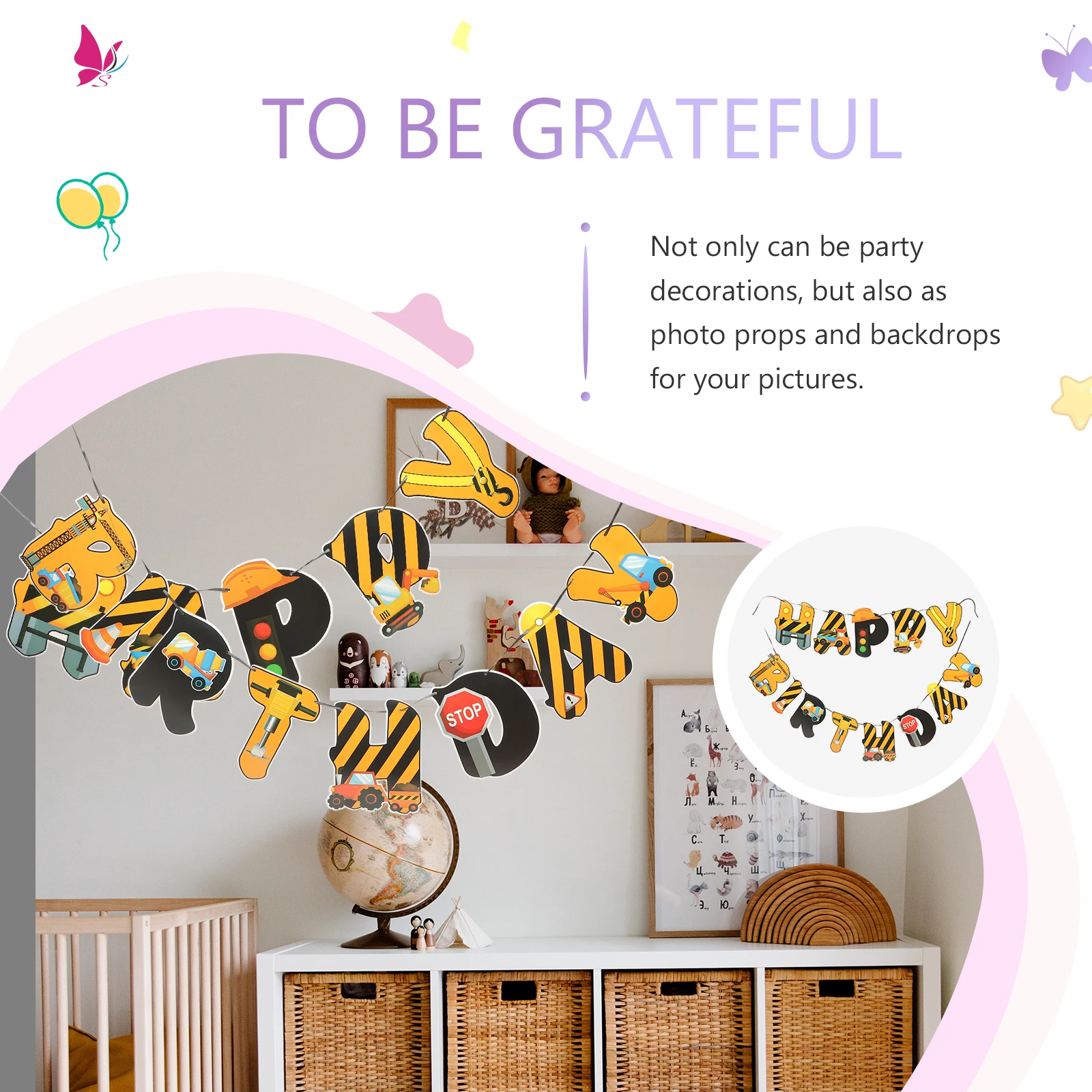 1 Set Construction Birthday Banner With Excavator Bulldozer Dump Truck Party Decor For 3 Year Old Happy Birthday Garland
1 Set Construction Birthday Banner With Excavator Bulldozer Dump Truck Party Decor For 3 Year Old Happy Birthday Garland