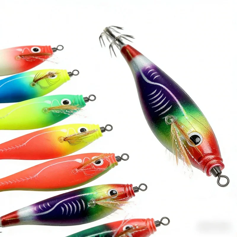 10cm 10g Luminous Wood Shrimp Lure Hard Bait Noise-Reducing Colorful Balanced Long-Throw Squid Fishing Special Edition Bait
10cm 10g Luminous Wood Shrimp Lure Hard Bait Noise-Reducing Colorful Balanced Long-Throw Squid Fishing Special Edition Bait