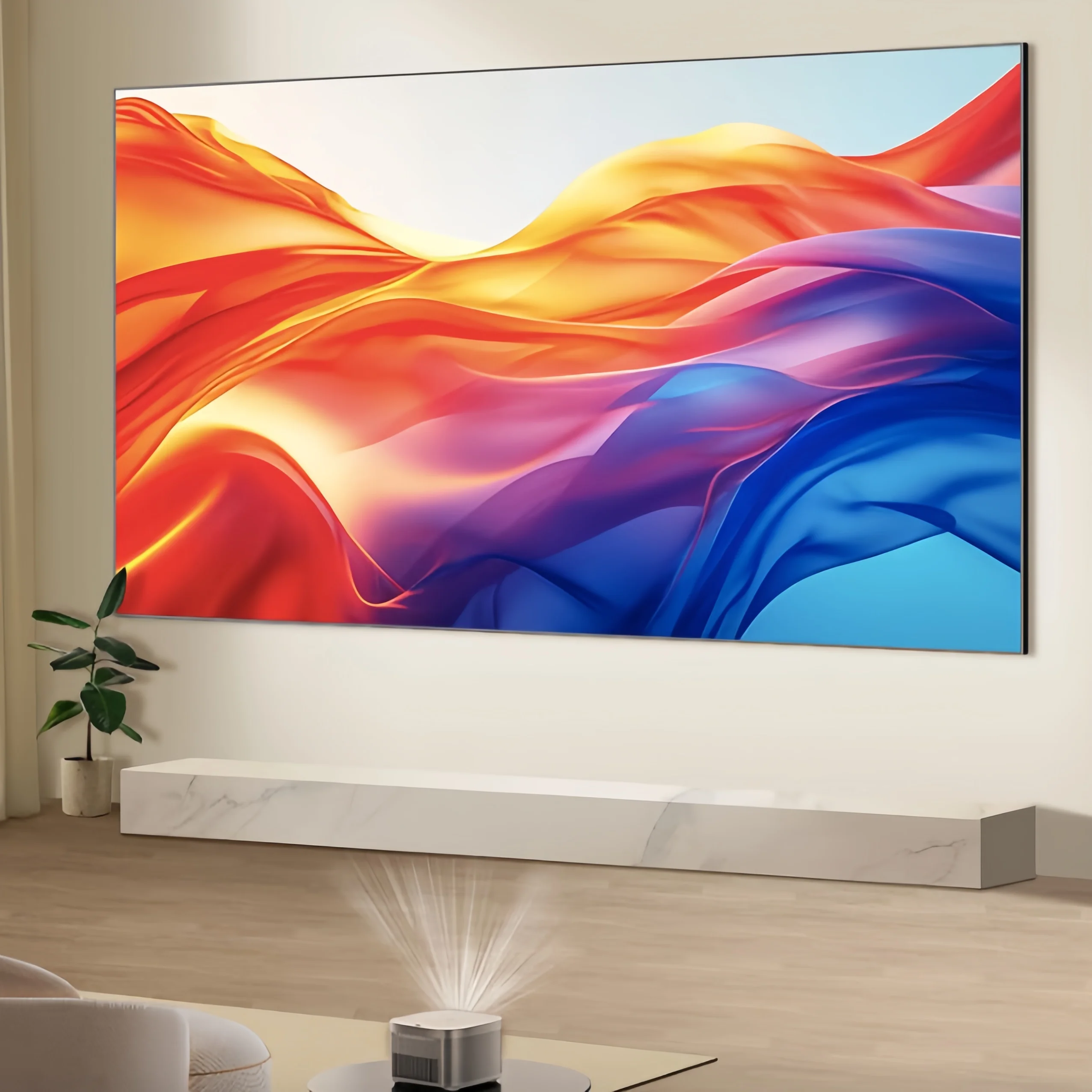 Flexible Fresnel Lens ALR Fixed Frame Projection Screen For Normal Focus Projector 60° Wide Viewing Angle Grey
Flexible Fresnel Lens ALR Fixed Frame Projection Screen For Normal Focus Projector 60° Wide Viewing Angle Grey