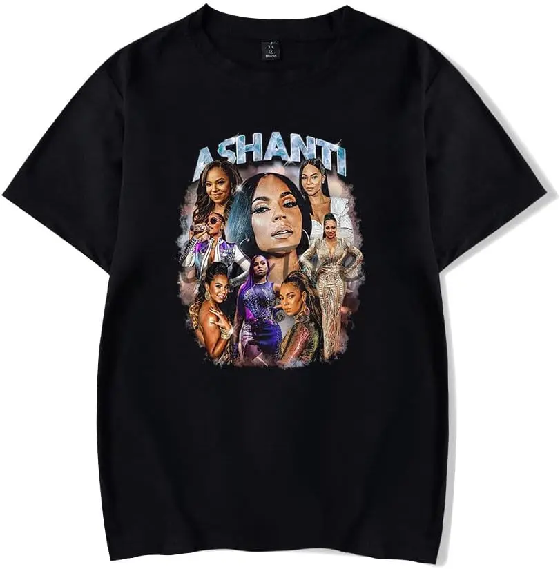 Ashanti Tee Rap Merch pop Graphics Print Crewneck Unisex Trend Casual Short Sleeve Top
Ashanti Tee Rap Merch pop Graphics Print Crewneck Unisex Trend Casual Short Sleeve Top