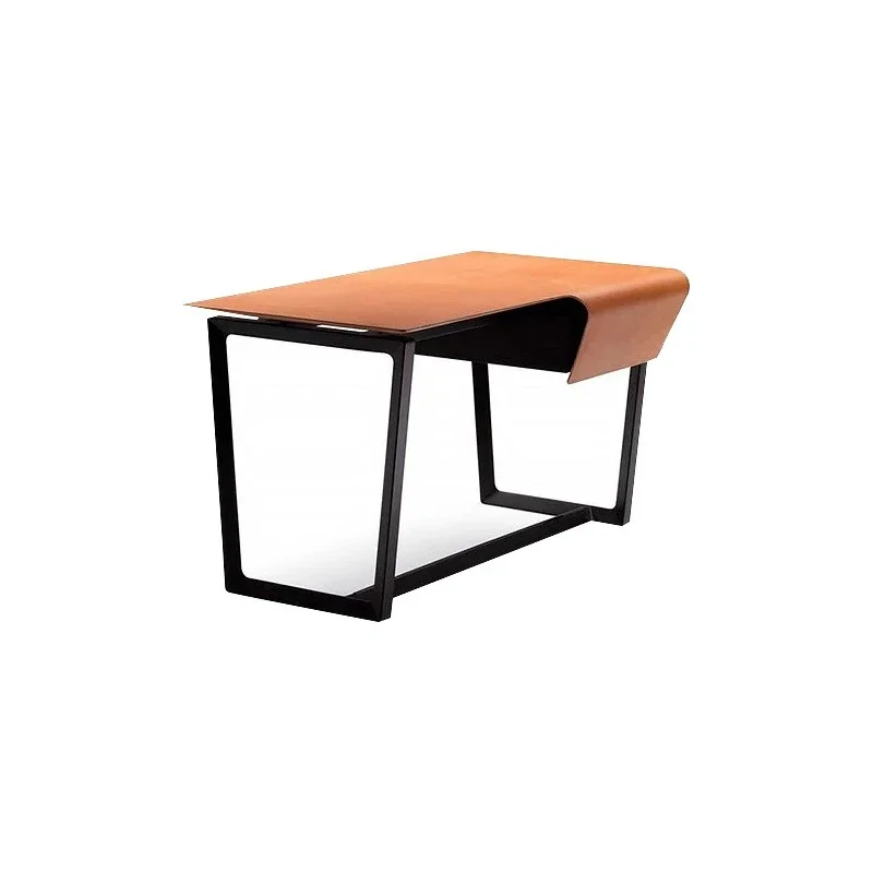 Italian minimalist bedroom desk ash wood solid wood saddle leather hard leather computer desk
Italian minimalist bedroom desk ash wood solid wood saddle leather hard leather computer desk