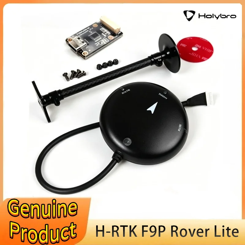 Holybro H-RTK F9P Rover Lite | H-RTK F9P Helical | H-RTK F9P Base GNSS GLONASS Galileo BeiDou for RC Pixhawk Flight Controller
Holybro H-RTK F9P Rover Lite | H-RTK F9P Helical | H-RTK F9P Base GNSS GLONASS Galileo BeiDou for RC Pixhawk Flight Controller