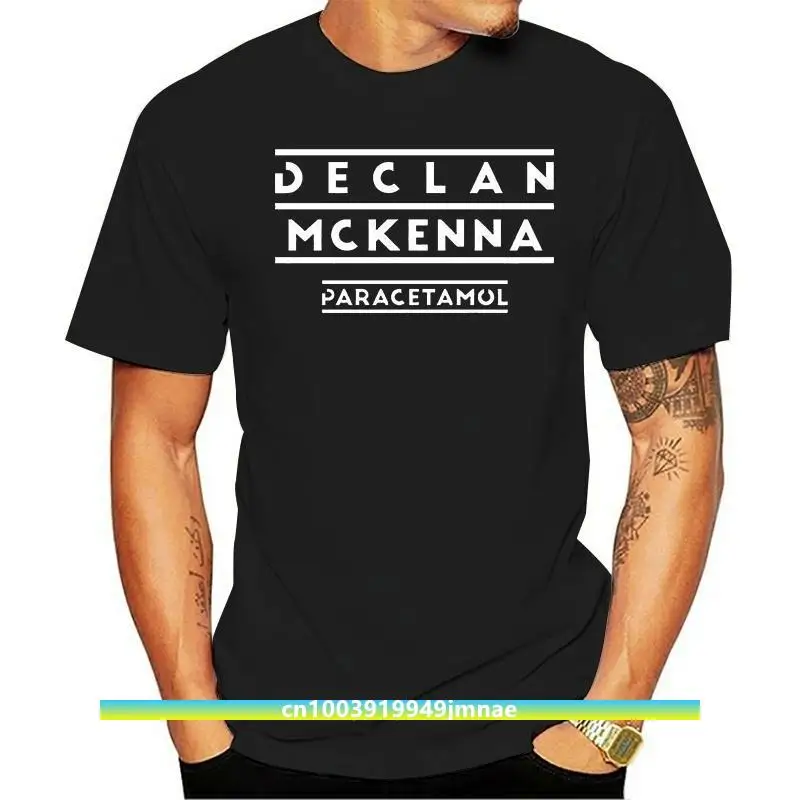 Declan McKenna - Paracetamol Black T-shirt size M to 2XL men cotton tshirt summer brand teeshirt euro size
Declan McKenna - Paracetamol Black T-shirt size M to 2XL men cotton tshirt summer brand teeshirt euro size