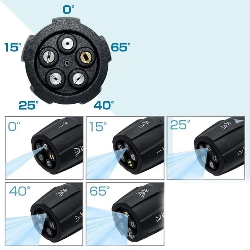 X13D Versatile Rotating Nozzle Head 1/4 Quick Connector Flexible Watering Solution
X13D Versatile Rotating Nozzle Head 1/4 Quick Connector Flexible Watering Solution