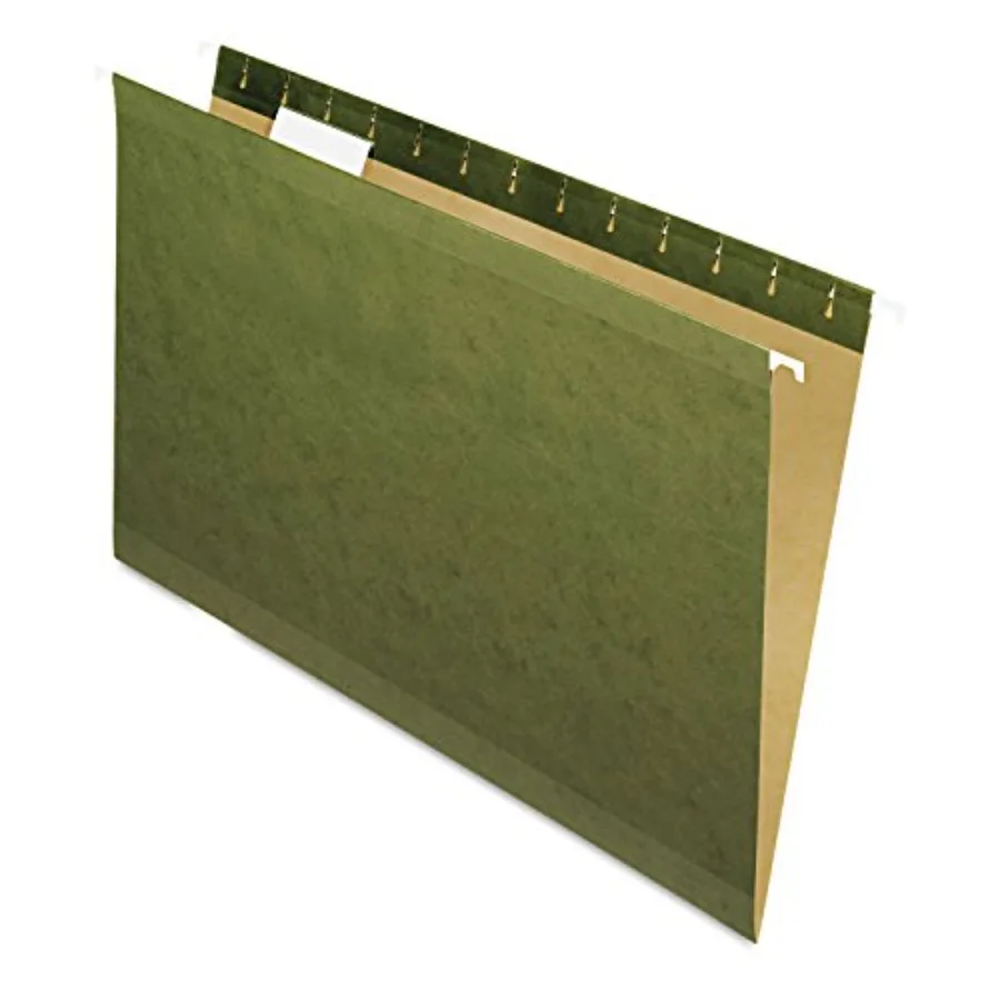 Reinforced Hanging Folders, Size, Standard Green,,25/BX 4153 1/5
Reinforced Hanging Folders, Size, Standard Green,,25/BX 4153 1/5