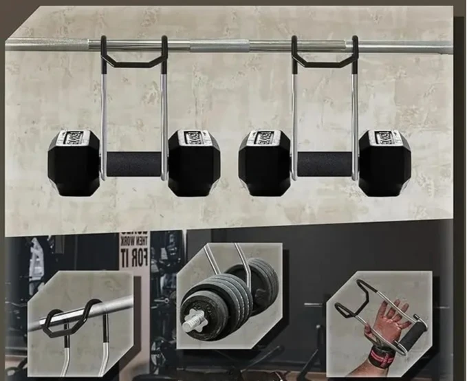 'for sport Dumbbell Spotter Hooks for Bench Press Power Rack Attachments Dumbbells Rack for Chest Workout Connect to Barbell
'for sport Dumbbell Spotter Hooks for Bench Press Power Rack Attachments Dumbbells Rack for Chest Workout Connect to Barbell