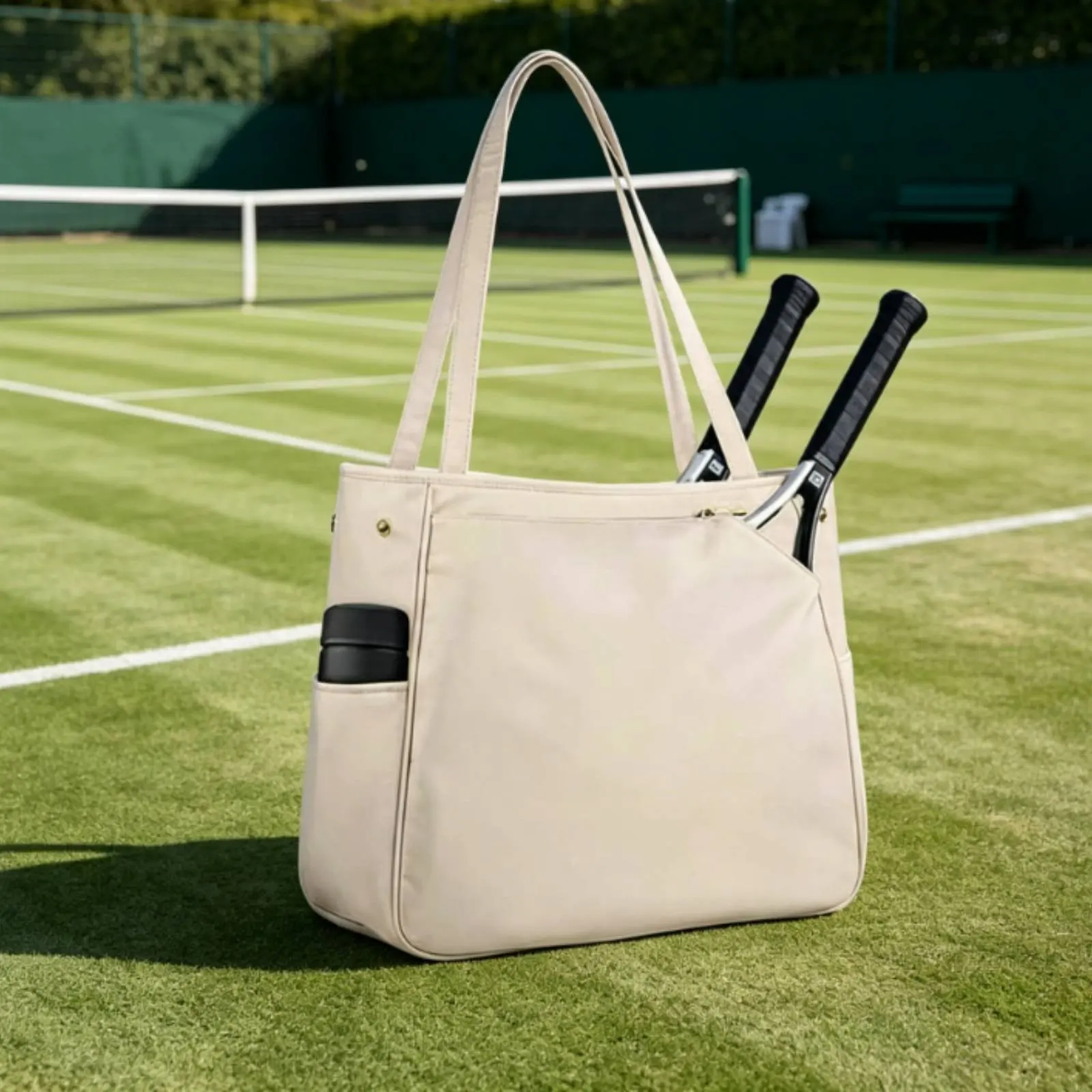 Tennis Racket Bag Large Capacity Pickleball Paddle Bag Water Resistant Sports Tote Portable Sports Tote with Shoe Compartment
Tennis Racket Bag Large Capacity Pickleball Paddle Bag Water Resistant Sports Tote Portable Sports Tote with Shoe Compartment