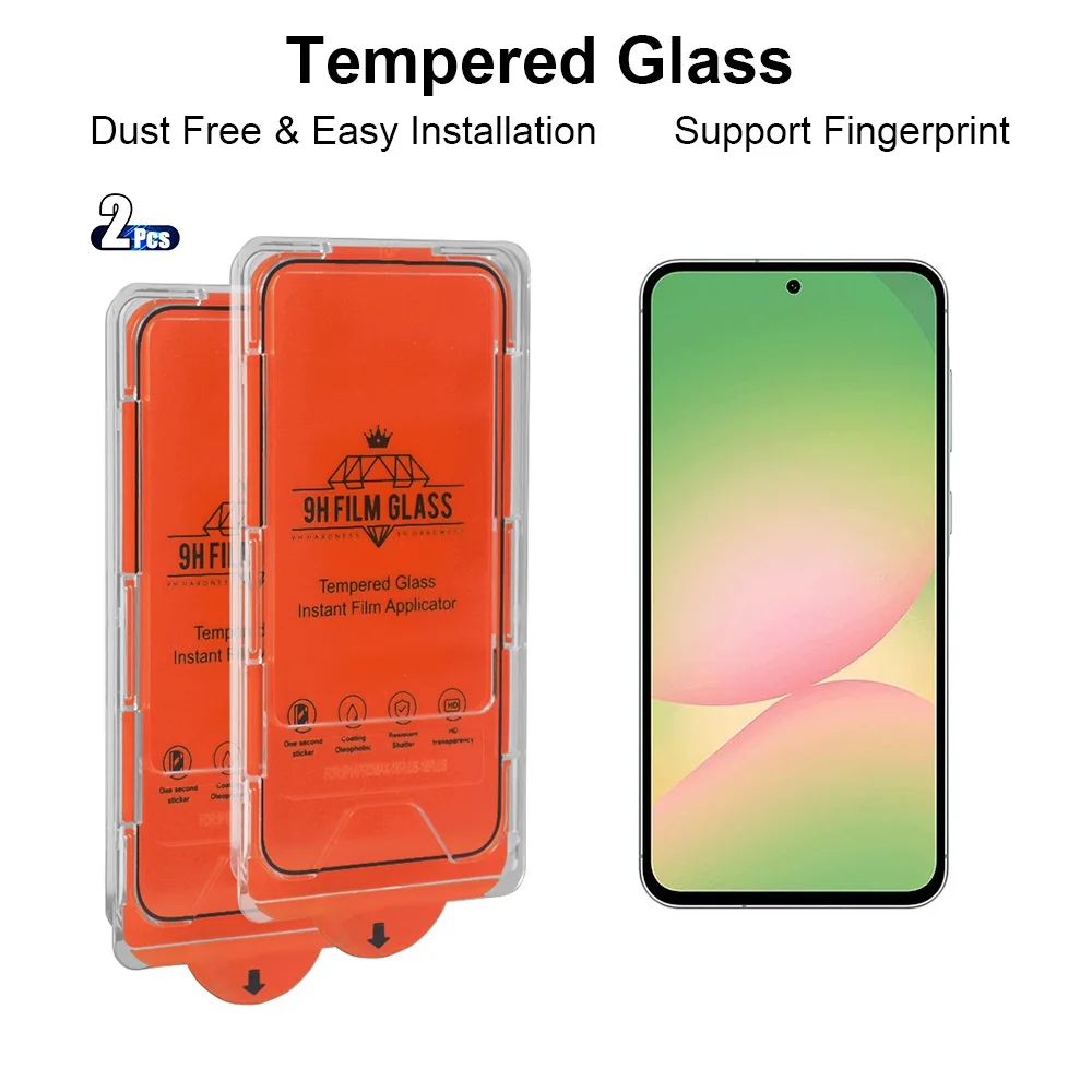 2pcs HD Tempered Glass for Samsung Galaxy A27 M56 M36 M16 M15 F36 F16 F56 F15 M05 Screen Protector Dust-Free One-touch Install
2pcs HD Tempered Glass for Samsung Galaxy A27 M56 M36 M16 M15 F36 F16 F56 F15 M05 Screen Protector Dust-Free One-touch Install