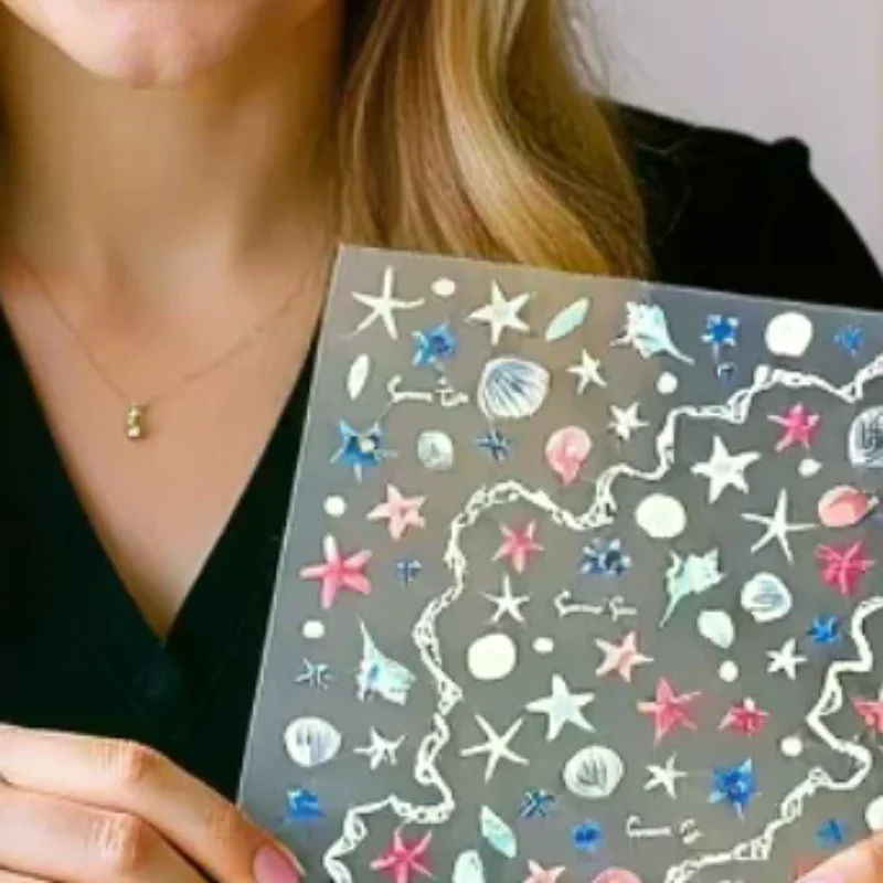 1 Sheet 5D Summer Seashell Nail Sticker Shiny Embossed Starfish Nails Stickers Summer Beach Sea Conch Nail Decals Decoration
1 Sheet 5D Summer Seashell Nail Sticker Shiny Embossed Starfish Nails Stickers Summer Beach Sea Conch Nail Decals Decoration
