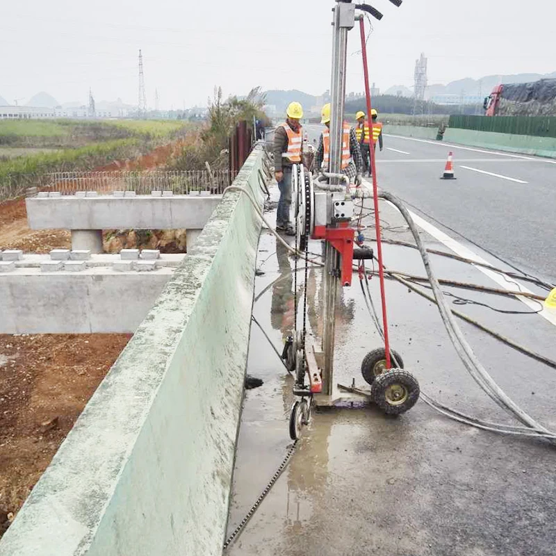 China Portable 22kw Electric Diamond Wire Saw Machine Reinforced Concrete Floor Saw Hydraulic Diamond Wire Saw Machine
China Portable 22kw Electric Diamond Wire Saw Machine Reinforced Concrete Floor Saw Hydraulic Diamond Wire Saw Machine