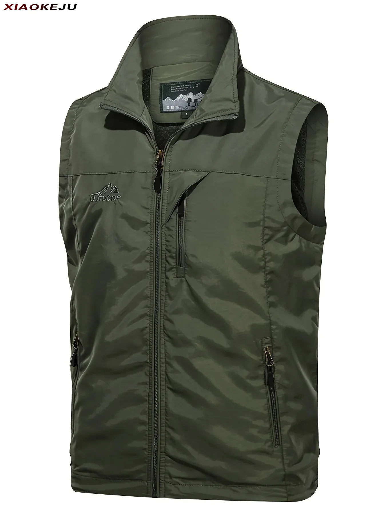 Luxury Tactical Clothing Men's Embroidered Luxury Clothes Hunting Vest Fishing Work Multi Pocket Brand Sleeveless Jacket Zip Man
Luxury Tactical Clothing Men's Embroidered Luxury Clothes Hunting Vest Fishing Work Multi Pocket Brand Sleeveless Jacket Zip Man