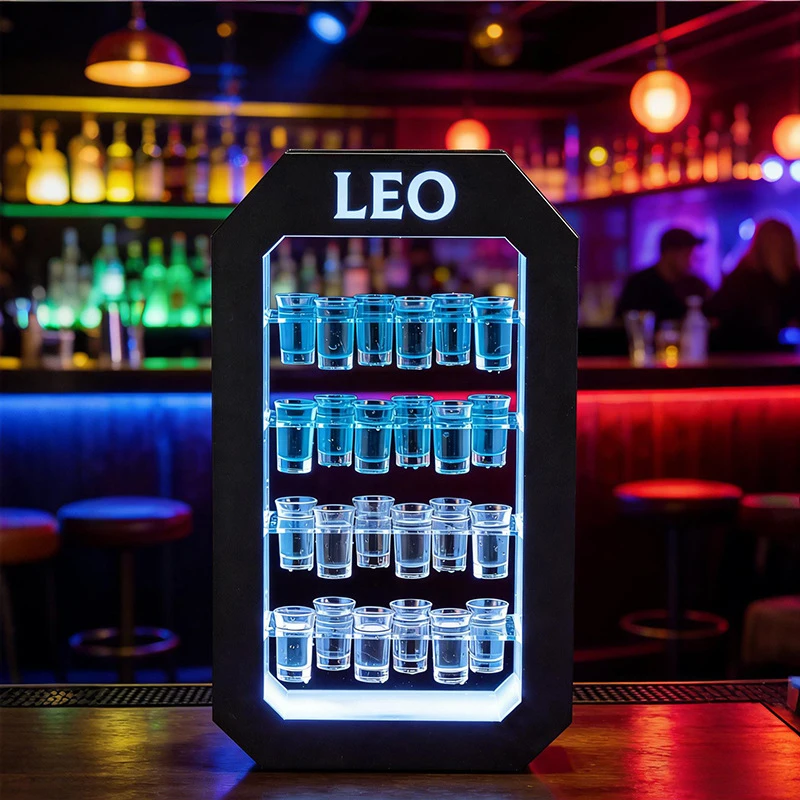 Bar creative wine cabinet bullet cup holder cocktail rack nightclub KTV frosted Wilder cup LED light-up cup holder
Bar creative wine cabinet bullet cup holder cocktail rack nightclub KTV frosted Wilder cup LED light-up cup holder