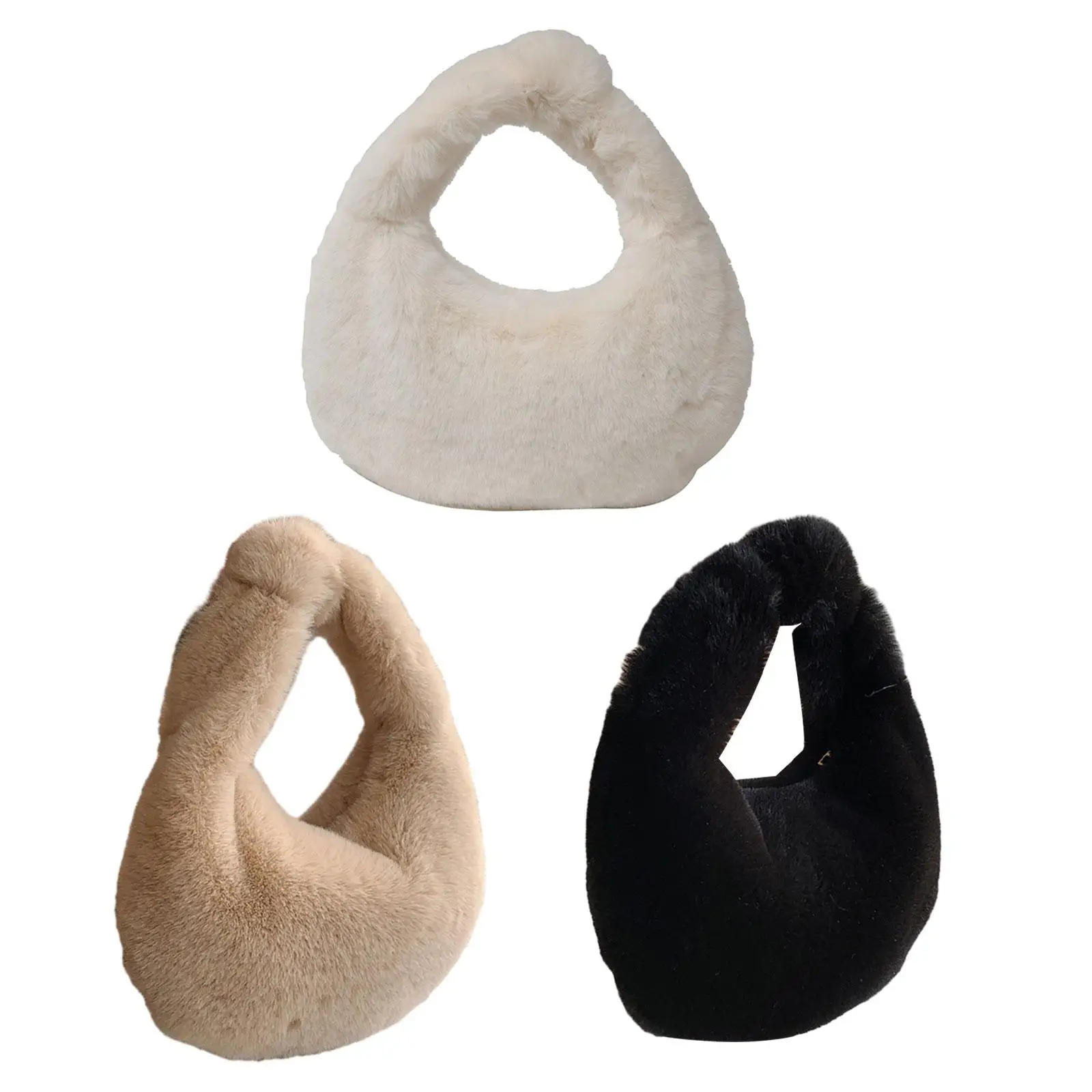 Women's Plush Bag Tote Bag Zipper Closure Lightweight Satchel Ladies Handbag
Women's Plush Bag Tote Bag Zipper Closure Lightweight Satchel Ladies Handbag