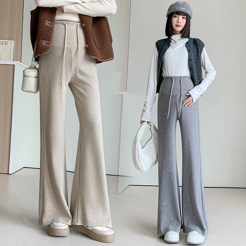 2025 New Maternity Clothing Cashmere Pants Micro flared Wide-leg Pants Spring and Autumn Straight Pants for Pregnant Women Youth
2025 New Maternity Clothing Cashmere Pants Micro flared Wide-leg Pants Spring and Autumn Straight Pants for Pregnant Women Youth