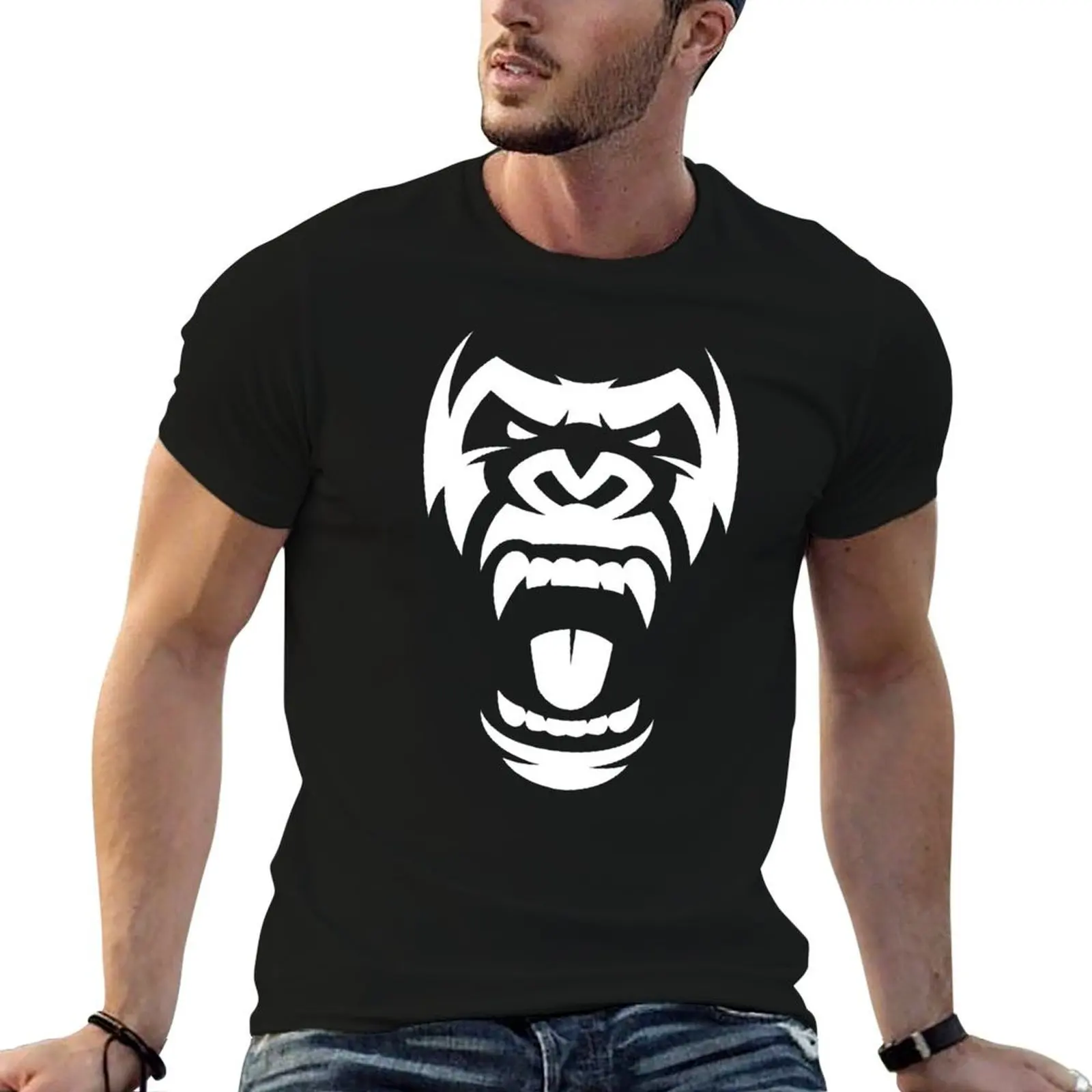 Angry Gorilla - Furious Silverback T-Shirt anime t shirts oversize t shirt for man 100 percent cotton T-Shirt
Angry Gorilla - Furious Silverback T-Shirt anime t shirts oversize t shirt for man 100 percent cotton T-Shirt