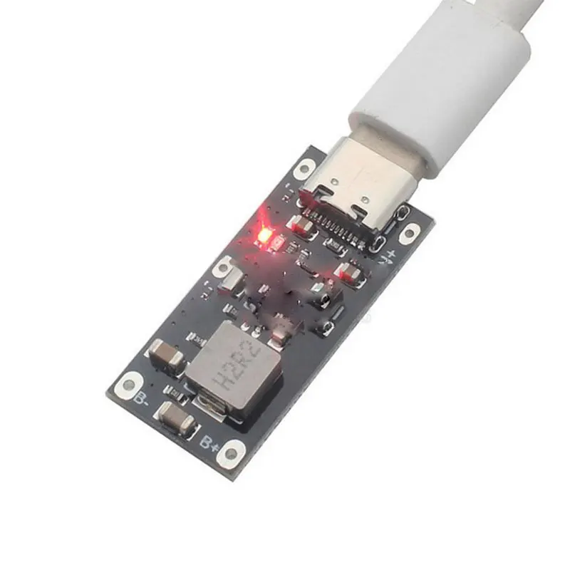 USB Type-C 5 В 3A 3,7 в 18650 литий-ионная батарея, зарядная плата, модуль зарядного устройства
USB Type-C 5 В 3A 3,7 в 18650 литий-ионная батарея, зарядная плата, модуль зарядного устройства