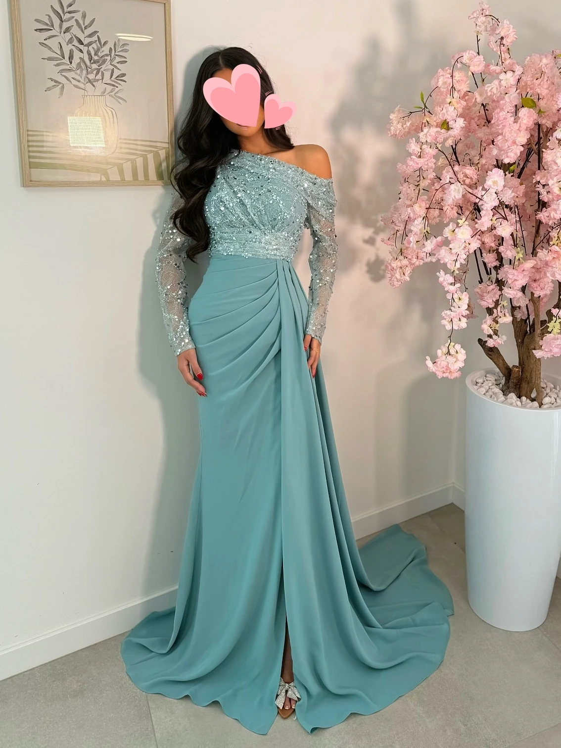 Other Shore Elegant Vintage Sweet Green Sequins Ruffle One Shoulder Customized Formal Occasion Prom Dress Evening Party Gowns
Other Shore Elegant Vintage Sweet Green Sequins Ruffle One Shoulder Customized Formal Occasion Prom Dress Evening Party Gowns