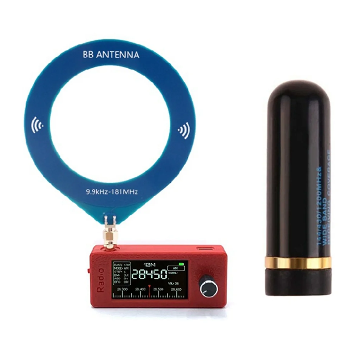 NEW Portable 1.9inch IPS Screen Pocket Radio with Antenna All Band Radio Receiver HF SW MW VHF 0.5khz-181mhz Radio
NEW Portable 1.9inch IPS Screen Pocket Radio with Antenna All Band Radio Receiver HF SW MW VHF 0.5khz-181mhz Radio