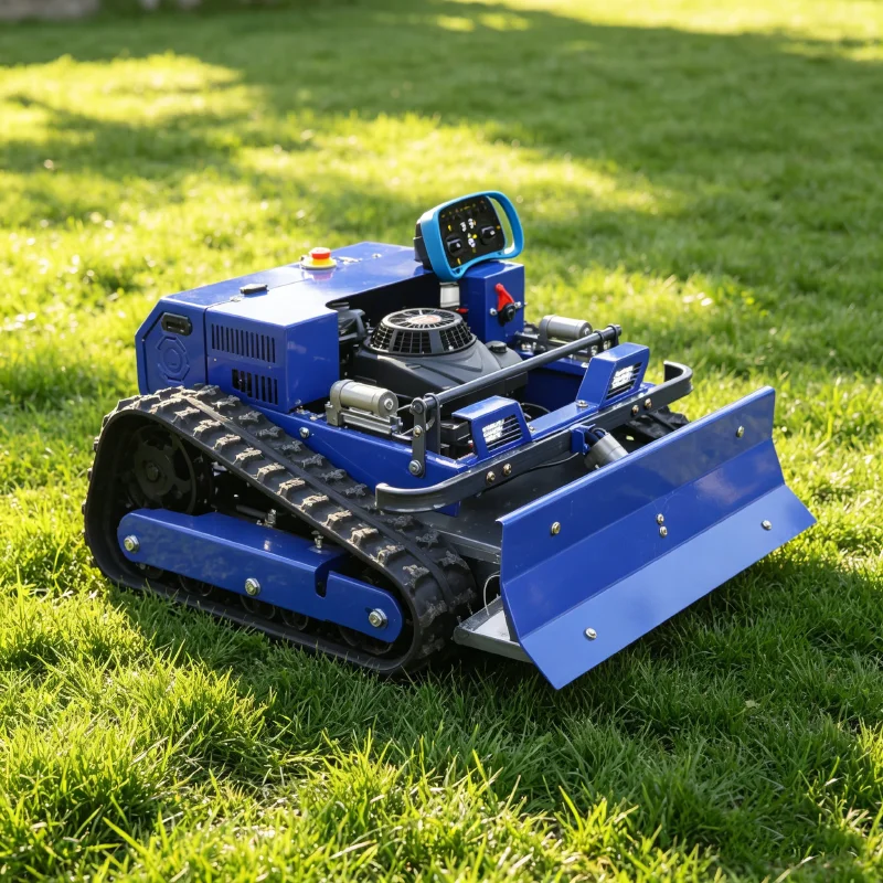 Customized tracked remote-controlled lawn mower for agriculture, forestry, landscaping, municipal greening machinery
Customized tracked remote-controlled lawn mower for agriculture, forestry, landscaping, municipal greening machinery