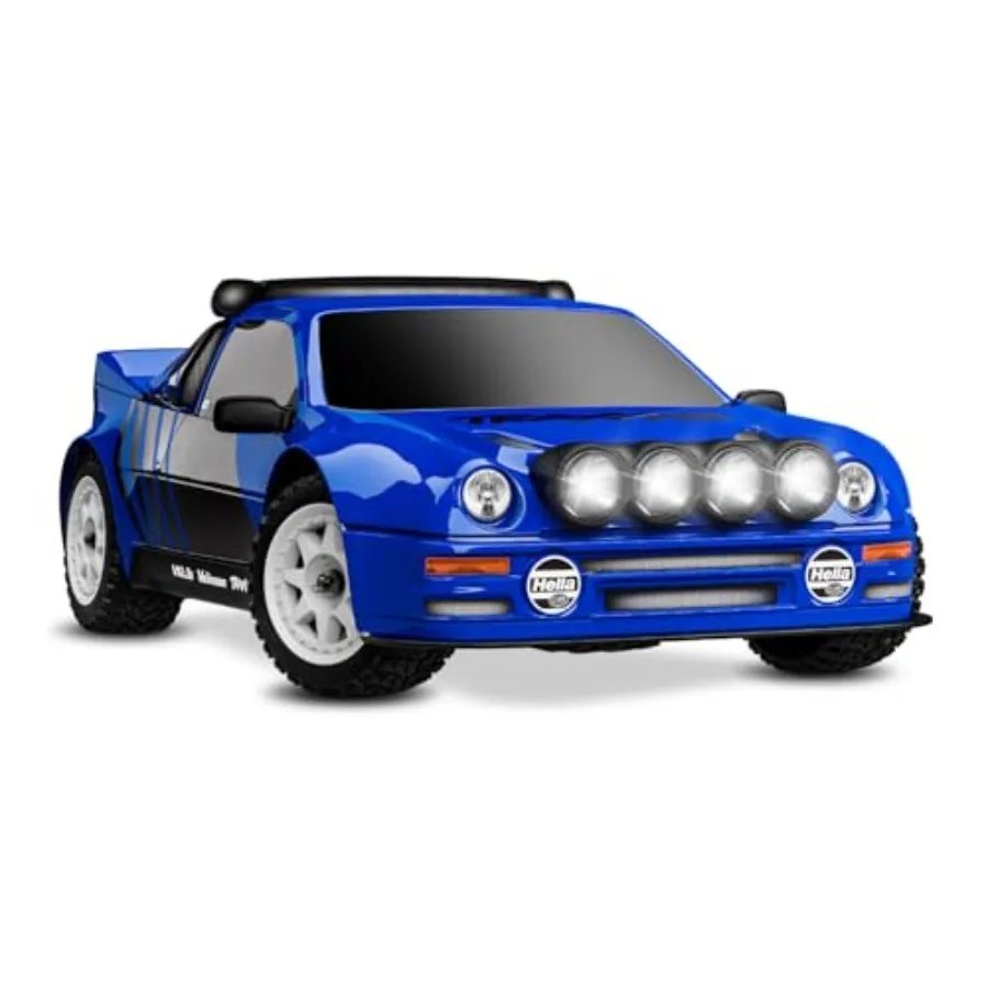 Mini Rally VXL Ford RS200 Blue: RC racing car for outdoor use, durable ABS plastic body, vibrant blue finish, high-speed brushl
Mini Rally VXL Ford RS200 Blue: RC racing car for outdoor use, durable ABS plastic body, vibrant blue finish, high-speed brushl