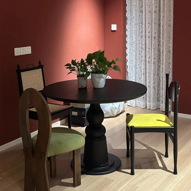 Wood Living Dining Table Luxury Nordic Design Italy Dining Table Round Minimalist Conjuntos De Sala De Jantar Kitchen Furniture
Wood Living Dining Table Luxury Nordic Design Italy Dining Table Round Minimalist Conjuntos De Sala De Jantar Kitchen Furniture