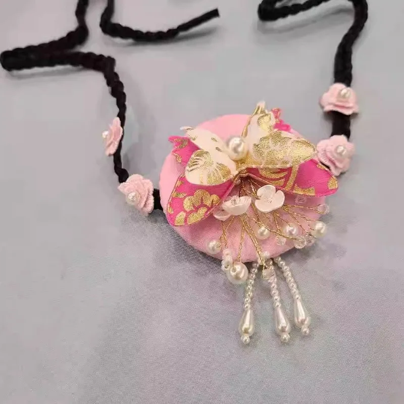 Korean Traditional Children's Hanbok Headwear Korean Stage Performances Hair Accessories Hair Ropes
Korean Traditional Children's Hanbok Headwear Korean Stage Performances Hair Accessories Hair Ropes