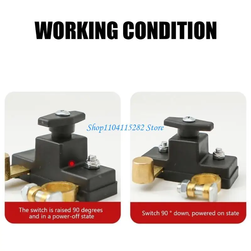 A2BF Car Battery Disconnect Switch High Conductivity Car Switch for Effective Power Management & Long Term Vehicle Storage
A2BF Car Battery Disconnect Switch High Conductivity Car Switch for Effective Power Management & Long Term Vehicle Storage