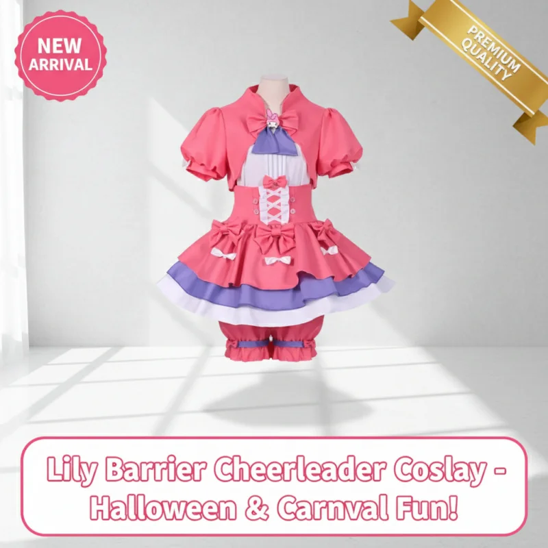 ☆SunlCos Game Lily Barrier Cheerleader Cosplay Costume Wig Uniform Pink Lolite Dress Women Halloween Carnival Roleplay Outfits☆
☆SunlCos Game Lily Barrier Cheerleader Cosplay Costume Wig Uniform Pink Lolite Dress Women Halloween Carnival Roleplay Outfits☆