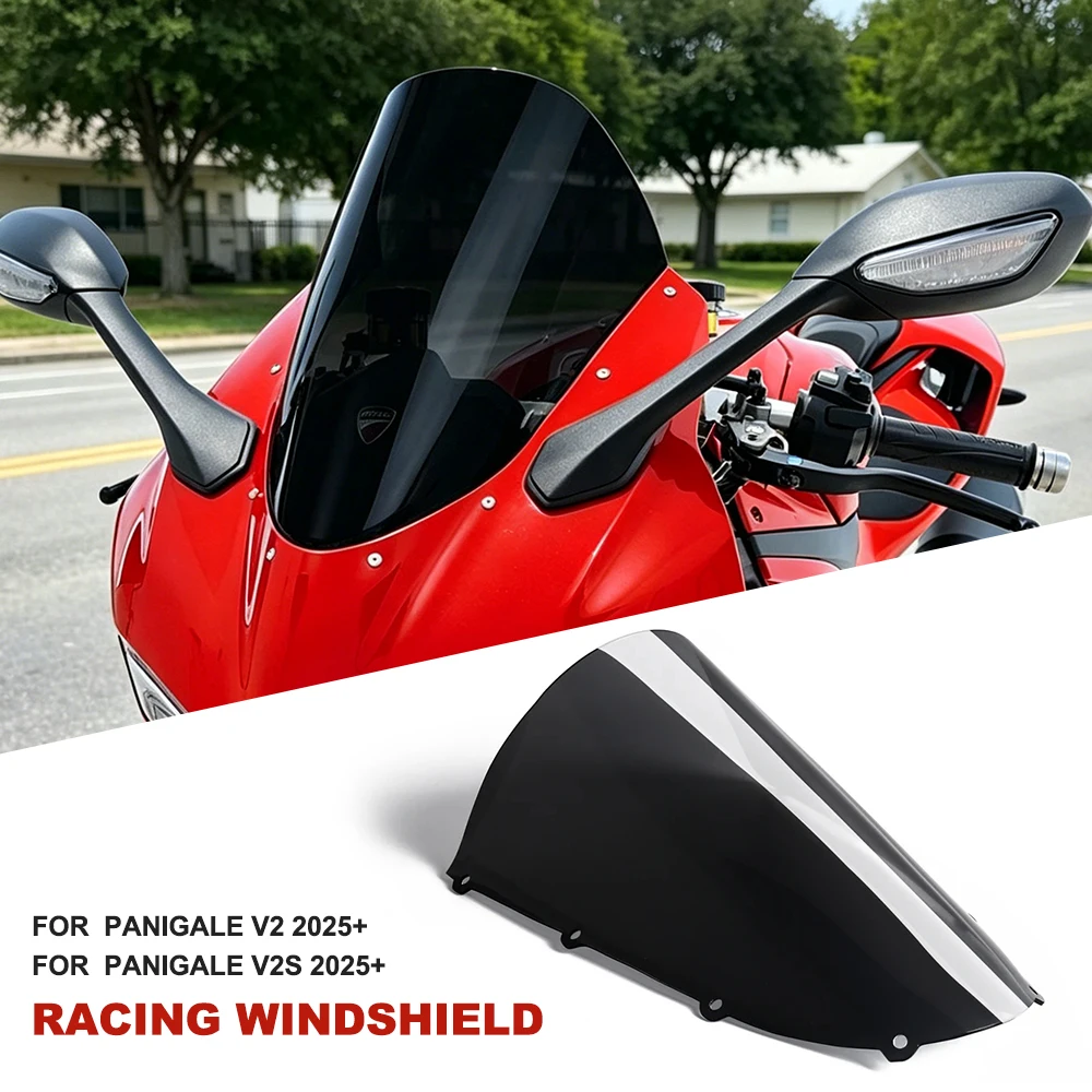 Racing Windscreen Windshield For Ducati Panigale V2 V2S PanigaleV2 2025 2026 Motorcylce Wind Deflector Accessories Wind Fairing
Racing Windscreen Windshield For Ducati Panigale V2 V2S PanigaleV2 2025 2026 Motorcylce Wind Deflector Accessories Wind Fairing