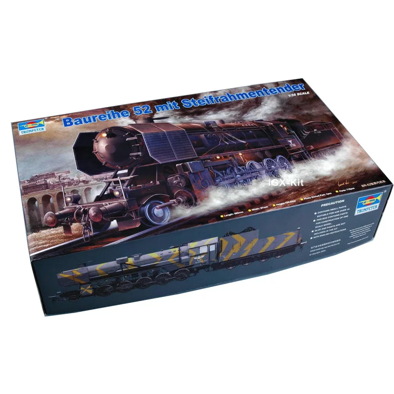 Trumpeter 00210 1/35 German Kriegslokomotive Br52 Steam Train Collectible Children Toy Craft Plastic Assembly Building Model Kit
Trumpeter 00210 1/35 German Kriegslokomotive Br52 Steam Train Collectible Children Toy Craft Plastic Assembly Building Model Kit