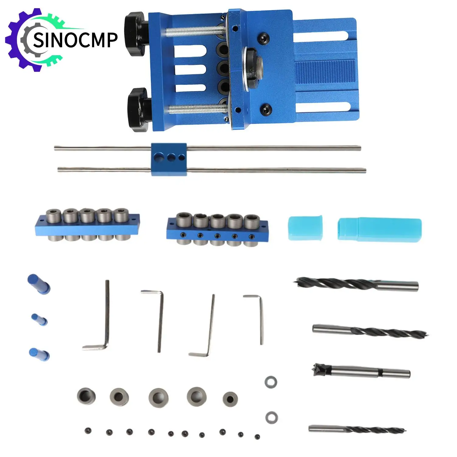 Precision DIY Woodworking Hole Drilling High Precision Pin Clamp Kit Round Wooden Tenon Puncher Woodworking 3-In-1 Locator
Precision DIY Woodworking Hole Drilling High Precision Pin Clamp Kit Round Wooden Tenon Puncher Woodworking 3-In-1 Locator