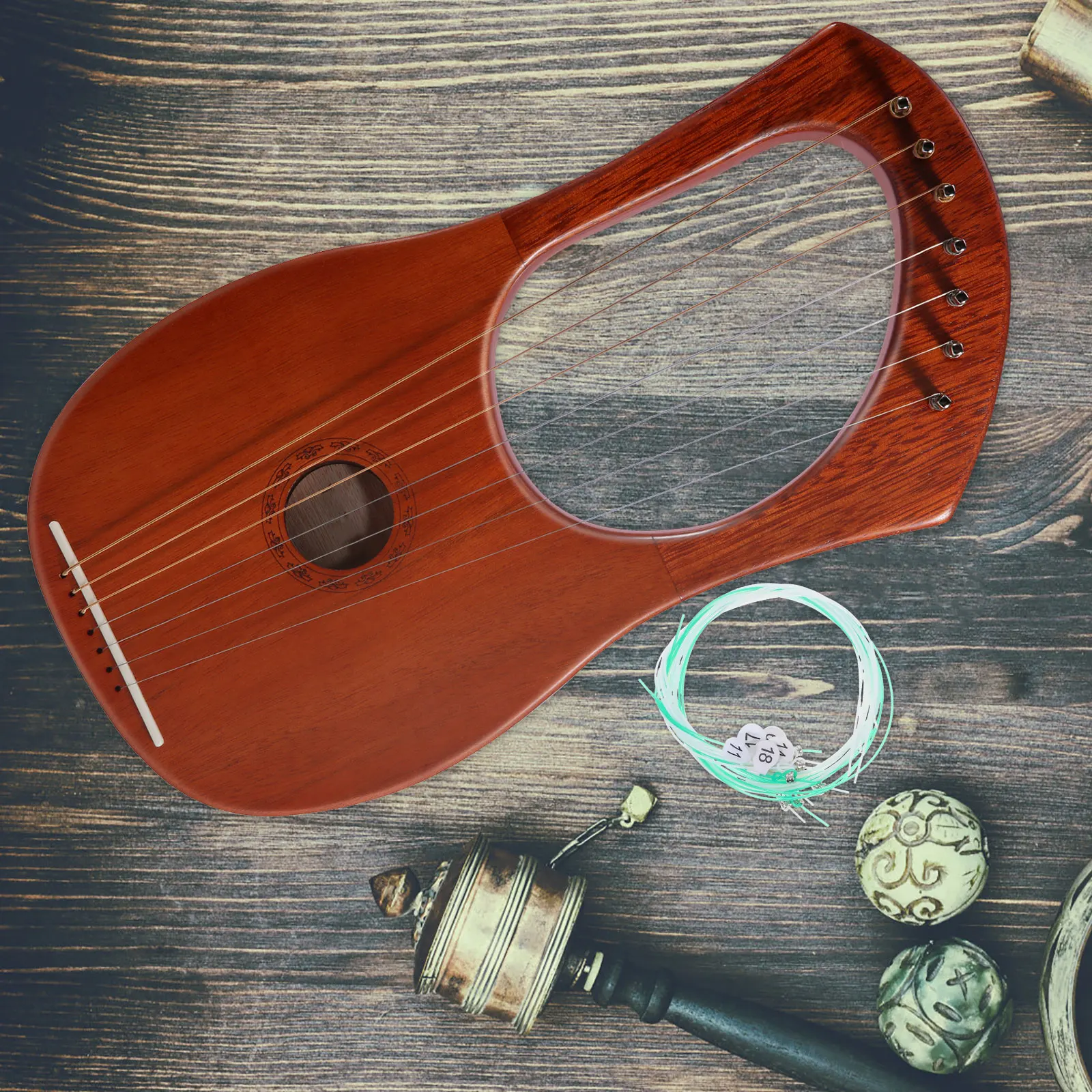Lyre Strings Parts Instrument Suite Nylon Accessories Stringed Musical Instruments Fittings
Lyre Strings Parts Instrument Suite Nylon Accessories Stringed Musical Instruments Fittings