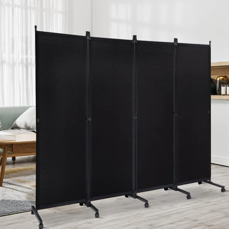Room Divider Folding Privacy Screens with Wheels, 6FT Tall Divider for Room Separation, Movable Room Partitons and Dividers
Room Divider Folding Privacy Screens with Wheels, 6FT Tall Divider for Room Separation, Movable Room Partitons and Dividers