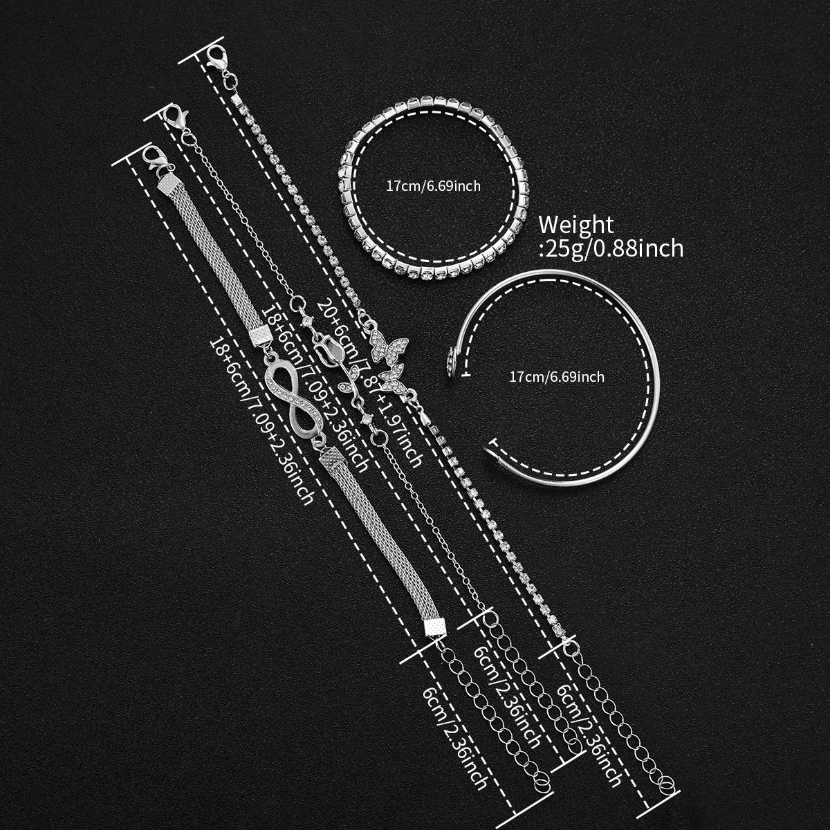 6PCS Fashion Women Quartz Watches Bracelets Set Ladies Rectangle Roma Dial Wristwatch Reloj Mujer(Without Box) 6PCS Fashion Women Quartz Watches Bracelets Set Ladies Rectangle Roma Dial Wristwatch Reloj Mujer(Without Box)