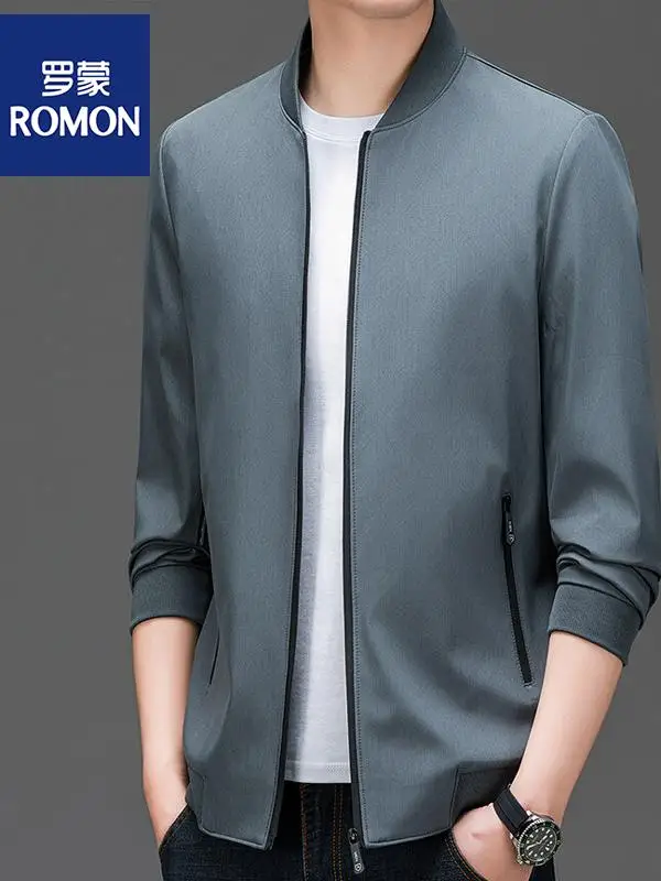 Мужская повседневная приталенная куртка с воротником-стойкой, универсальная верхняя одежда на весну-осень, с декоративной молнией, для делового стиля
Мужская повседневная приталенная куртка с воротником-стойкой, универсальная верхняя одежда на весну-осень, с декоративной молнией, для делового стиля
