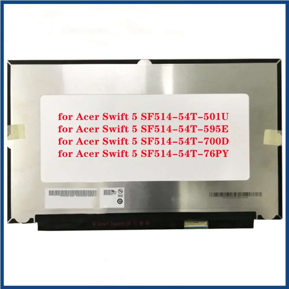 14-дюймовый сенсорный ЖК-экран для Acer Swift 5 SF514-54T-501U SF514-54T-595E SF514-54T-700D IPS-панель 1920x1080 FHD EDP 40 контактов
14-дюймовый сенсорный ЖК-экран для Acer Swift 5 SF514-54T-501U SF514-54T-595E SF514-54T-700D IPS-панель 1920x1080 FHD EDP 40 контактов