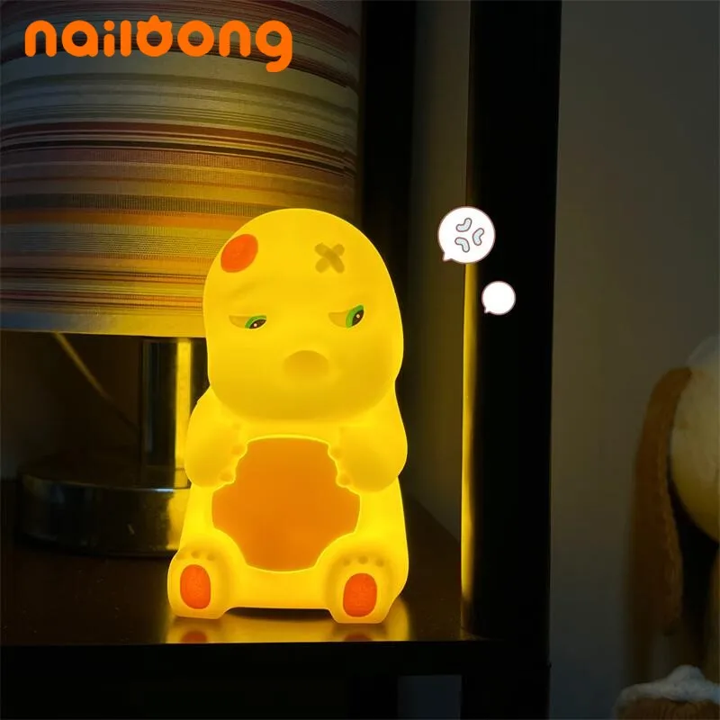 Nailong Night Light Milk Dragon Silicone Lmap Soft Warm Lamp Cute Cartoon Lamp Birthday Christmas Gift for Kids Room Decor
Nailong Night Light Milk Dragon Silicone Lmap Soft Warm Lamp Cute Cartoon Lamp Birthday Christmas Gift for Kids Room Decor