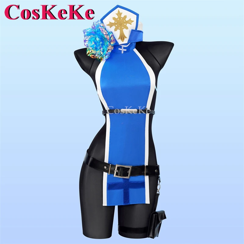 CosKeKe Maiden Cosplay Game NIKKE Costume Ice Rose Lovely Sweet Jumpsuit Outfit Women Activty Party Role Play Clothing S-XL
CosKeKe Maiden Cosplay Game NIKKE Costume Ice Rose Lovely Sweet Jumpsuit Outfit Women Activty Party Role Play Clothing S-XL