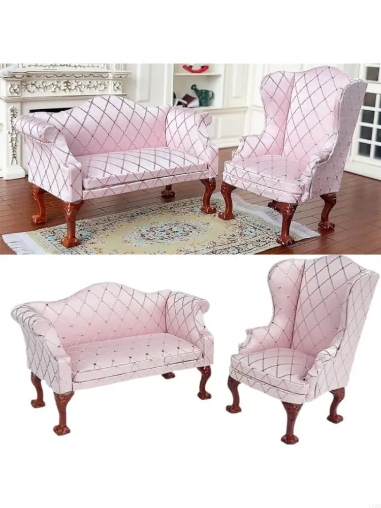 Миниатюрная розовая стеганое кресло Деревянная кукольная мебель 1/12 Шкала для жилой комнаты аксессуары L8rb
Миниатюрная розовая стеганое кресло Деревянная кукольная мебель 1/12 Шкала для жилой комнаты аксессуары L8rb