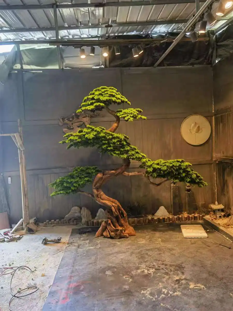 Artificial Pine Welcome Pine Landscape Fake Trees Hotel Lobby Soft Decoration Modeling Ornaments
Artificial Pine Welcome Pine Landscape Fake Trees Hotel Lobby Soft Decoration Modeling Ornaments