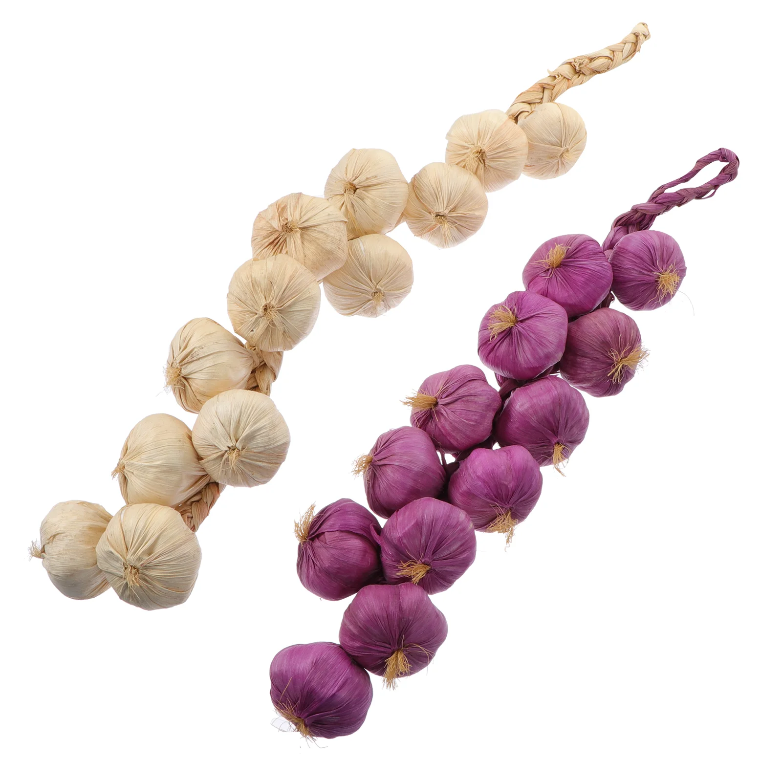 2 Pcs Simulated Garlic Skewers Hanging Farmhouse Decorations Photography Props Model (white + Purple) 2pcs/ Onion
2 Pcs Simulated Garlic Skewers Hanging Farmhouse Decorations Photography Props Model (white + Purple) 2pcs/ Onion