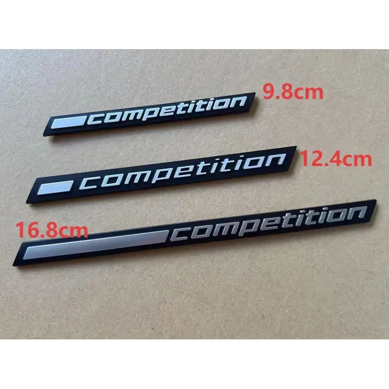 1X ABS COMPETITION Bar Underlined Emblem for Thunder Edition M1 M2 M3 M4 M5 M6 M7 M8 X3M X4M X5M X6M Car Trunk Sticker
1X ABS COMPETITION Bar Underlined Emblem for Thunder Edition M1 M2 M3 M4 M5 M6 M7 M8 X3M X4M X5M X6M Car Trunk Sticker