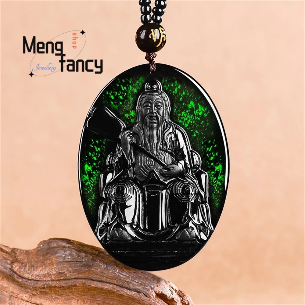 High-Grade Natural Black Emerald Taoist Supreme Lord Pendant Luxury Quality Fashion Fine Jewelry Exquisite Elegant Popular Gift
High-Grade Natural Black Emerald Taoist Supreme Lord Pendant Luxury Quality Fashion Fine Jewelry Exquisite Elegant Popular Gift