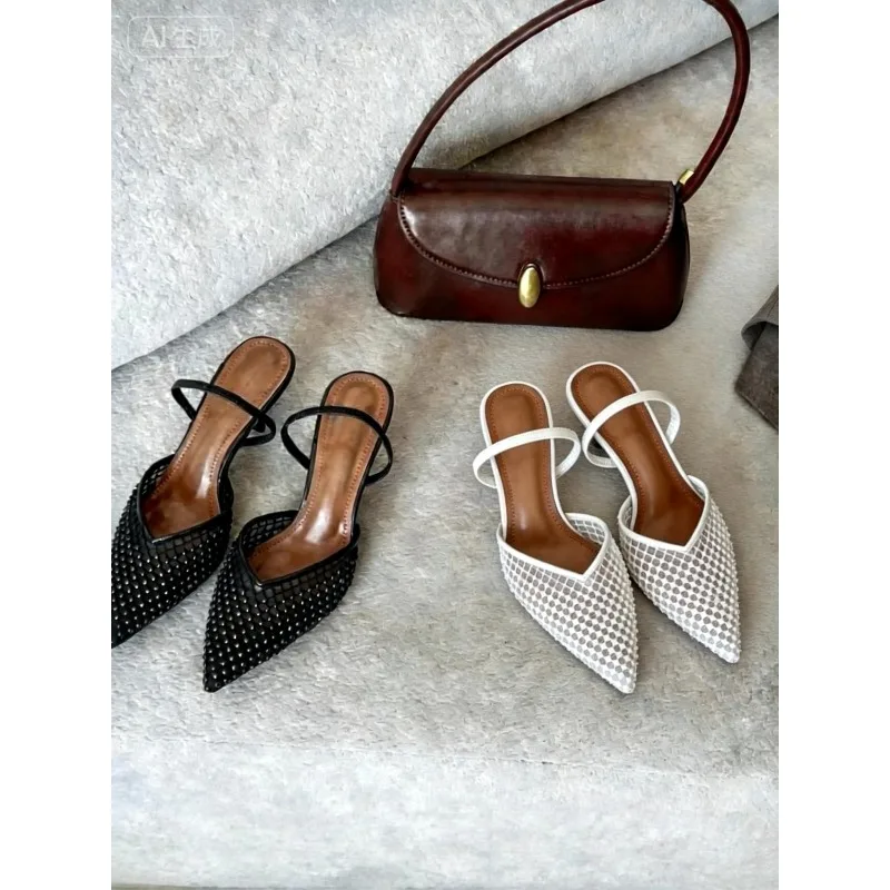 2026 European and American new fashionable pointed toe toe toe back strap high-heeled shoes with sexy slim heels women's sandals
2026 European and American new fashionable pointed toe toe toe back strap high-heeled shoes with sexy slim heels women's sandals